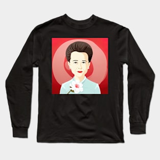 Simone de Beauvoir Long Sleeve T-Shirt